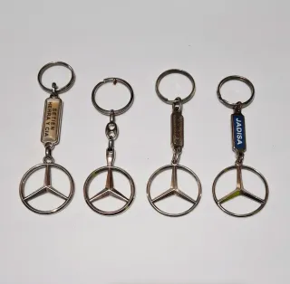 Lote Llaveros Mercedes Benz vintage estrella