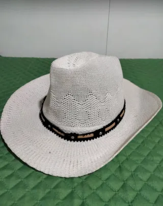 Cappello da cowboy bianco