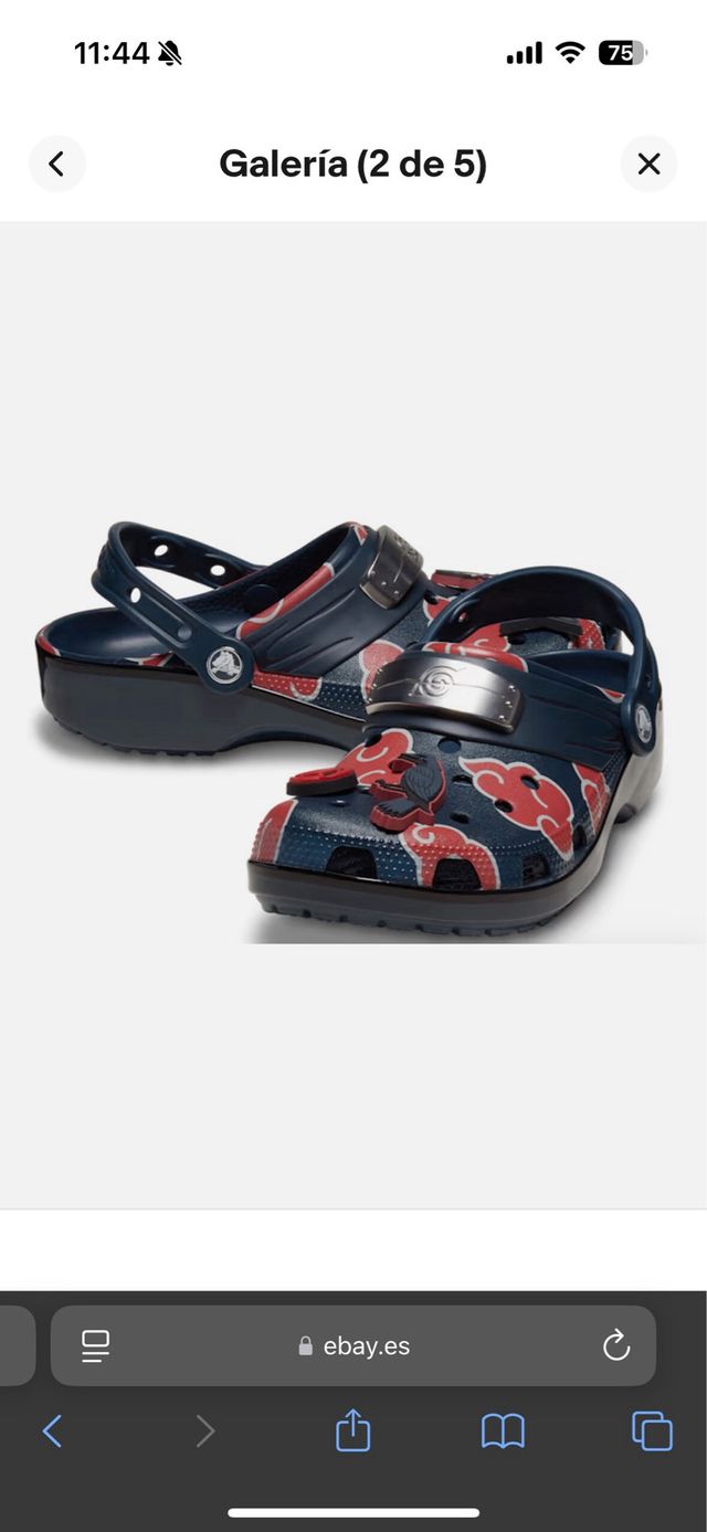 Crocs Naruto Itachi Edición Especial M11