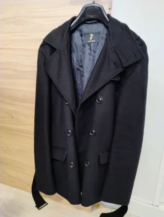 Abrigo Lana Jones Negro