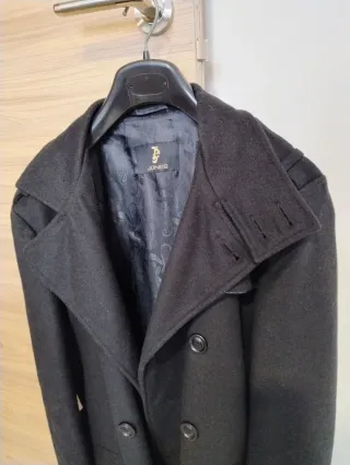 Abrigo Lana Jones Negro