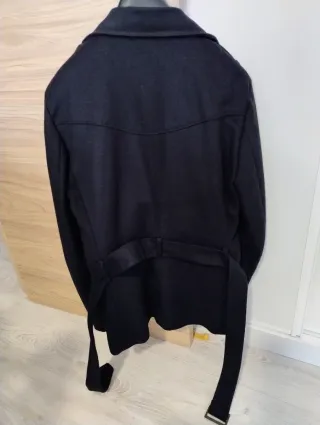 Abrigo Lana Jones Negro