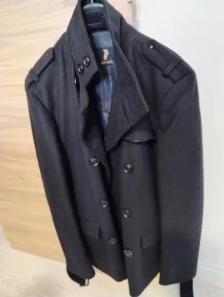 Abrigo Lana Jones Negro