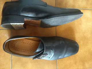 Scarpe eleganti uomo pelle nere