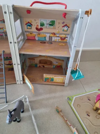 Granja de madera para niños