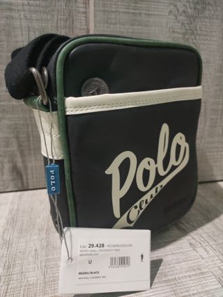 Bolso bandolera Polo Club Negro