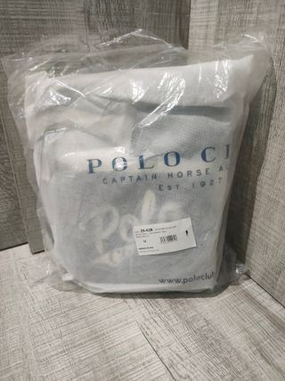 Bolso bandolera Polo Club Negro