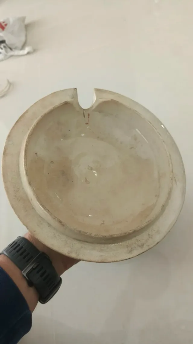 Sopera Antigua Loza de Cartagena - Escena Caza/Cam