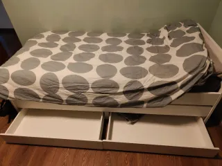 Cama nido IKEA Slakt blanca