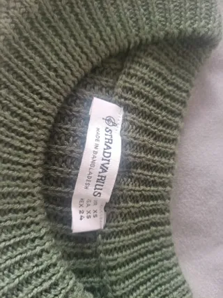 Jersey de rayas verde y blanco