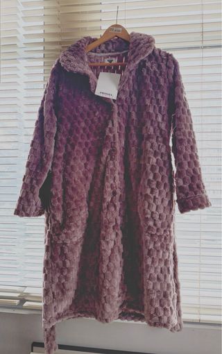 Bata Privata Mujer Talla S Rosa