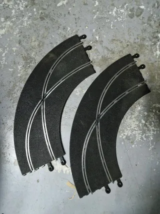 2 Curvas cruce Scalextric