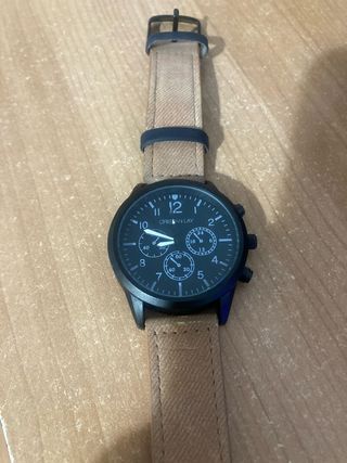 Reloj Cristian Lay Negro y Marrón
