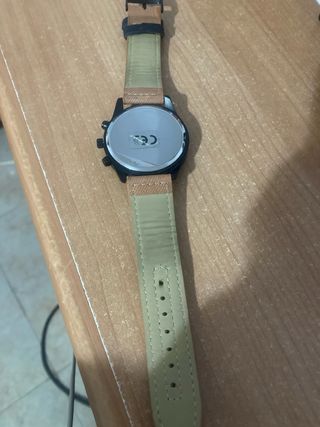 Reloj Cristian Lay Negro y Marrón
