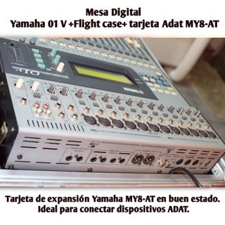 Mesa Digital Yamaha 01V + Flight Case + Adat MY8-A