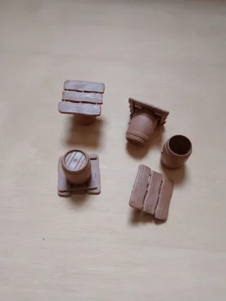 Playmobil Barriles Mesa
