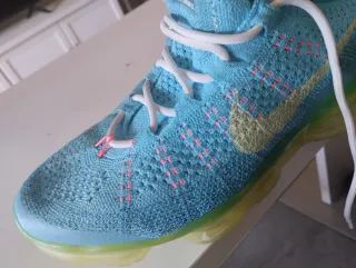 Zapatillas Nike Vapormax Azul y Verde