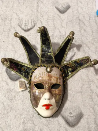 Maschera Carnevale Veneziana Orn.