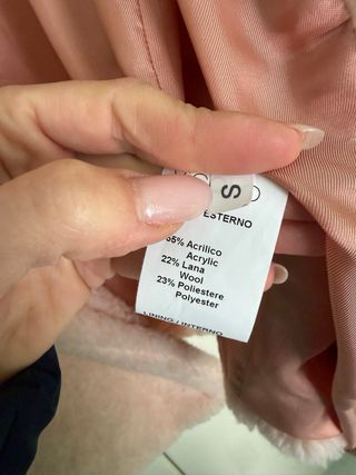 Teddy Vicolo rosa taglia unica