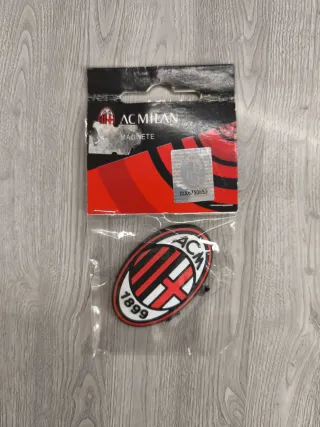 Magnete Gomma Morbida Logo AC Milan