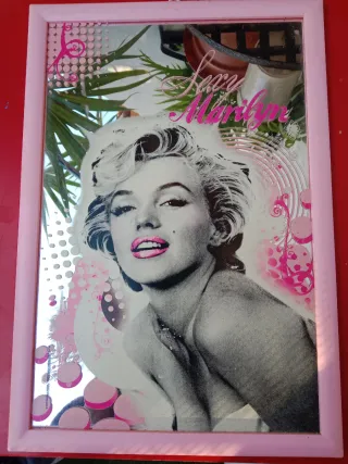 2 Espejos Decorativos Marilyn Monroe