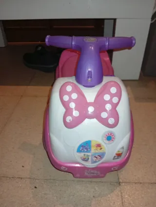 Correpasillos rosa con personajes Disney