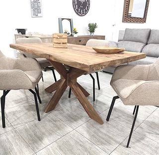 NUEVA MESA MADERA MACIZA EN OFERTA!!