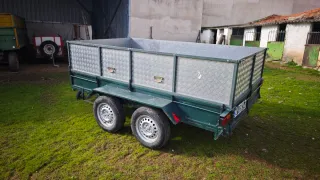 Remolque doble eje 750kg