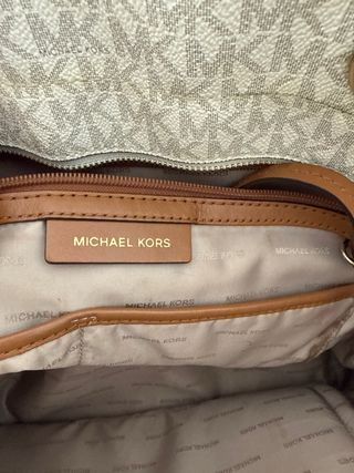 Bolso Michael Kors Beige y Marrón