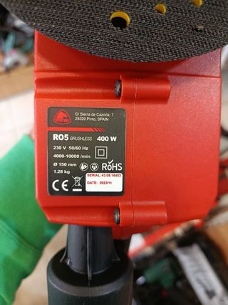 Lijadora Orbital Stayer RO 5 B 150mm