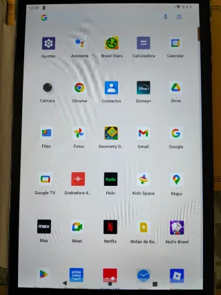 Tablet Android con Teclado y Ratón