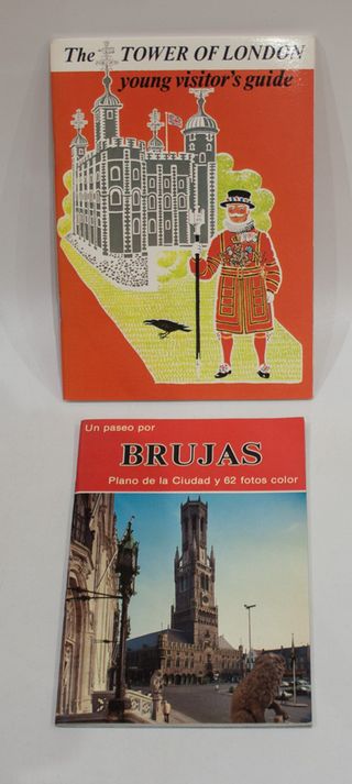 LOTE DE 7 GUIAS TURISTICAS DE VIAJE.