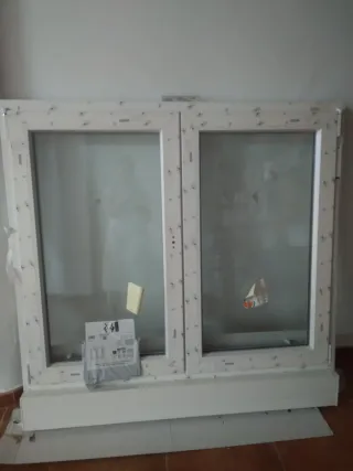 Ventana PVC nueva 120 de alto por 140 de ancho