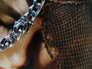 Pulsera Esclava Hombre Acero NUEVO