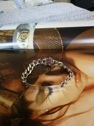 Pulsera Esclava Hombre Acero NUEVO