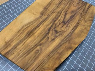 Tabla cortar artesanal de madera olivo