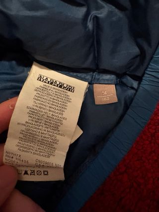 Piumino Napapijri Donna Blu Taglia M