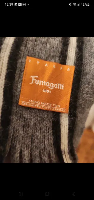 Sciarpa Fumagalli 1891 in pura lana