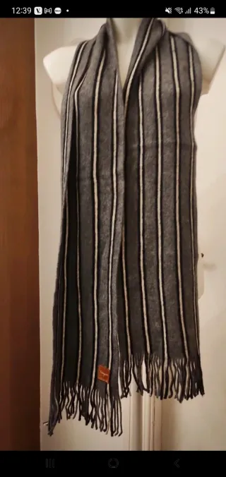 Sciarpa Fumagalli 1891 in pura lana