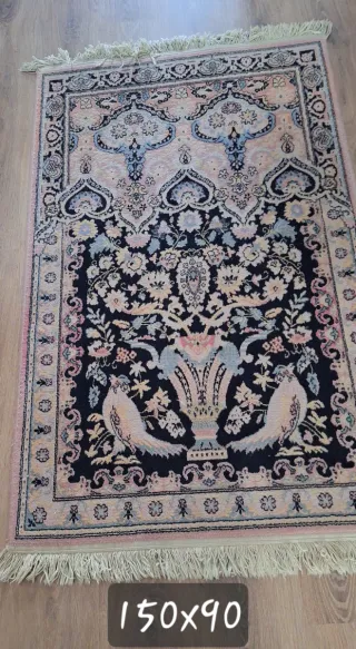 Alfombra de lana 150x90