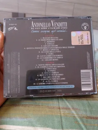 CD Doppio Live Antonello Venditti Da San Siro a Sa