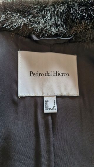 Abrigo pelo artificial Pedro del Hierro