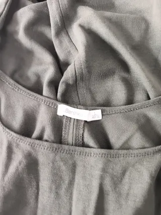 Vestido de punto verde Talla L