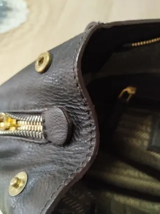 Bolso Prada Marrón Piel.comprado en Dubai