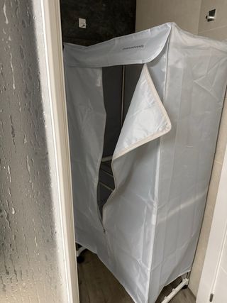 Tendedero con funda y calefactor