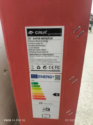 Monitor CRUA Computer