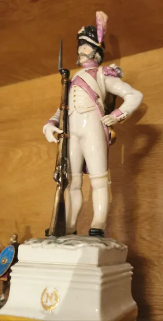 Figuras Soldados Porcelana