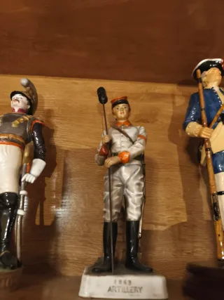 Figuras Soldados Porcelana