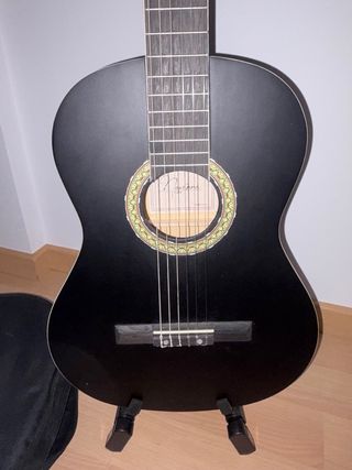 Guitarra Española Negra