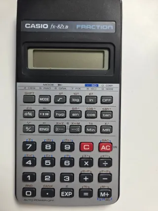 Calculadoras Casio fx-82LB y fx-82SUPER